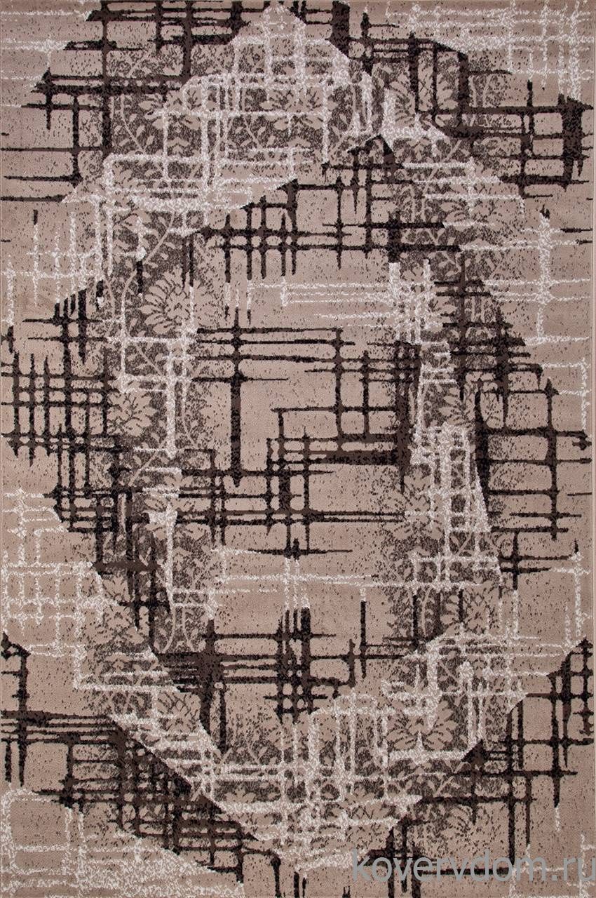 Ковер SIERRA D708 BEIGE-BROWN 2