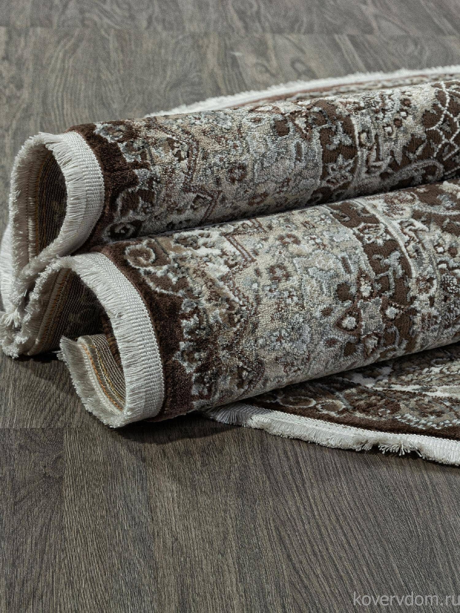 Ковер DOLCE D414 BROWN Овал Ковер DOLCE D414 BROWN Овал
