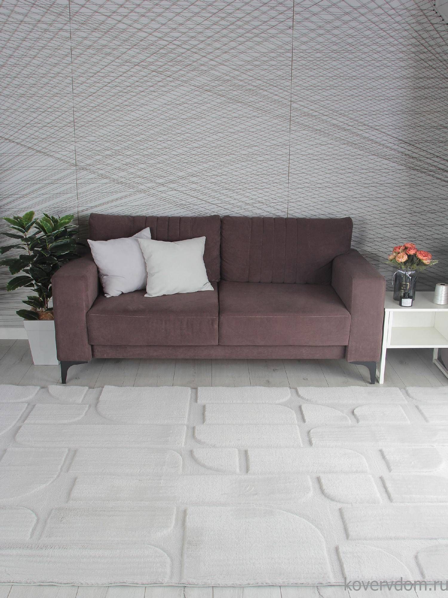 Ковер RABBIT CARVING PX4001 GREY / GREY