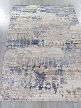 Ковер белый SAMIRA-A O1121 730 BEIGE / BLUE