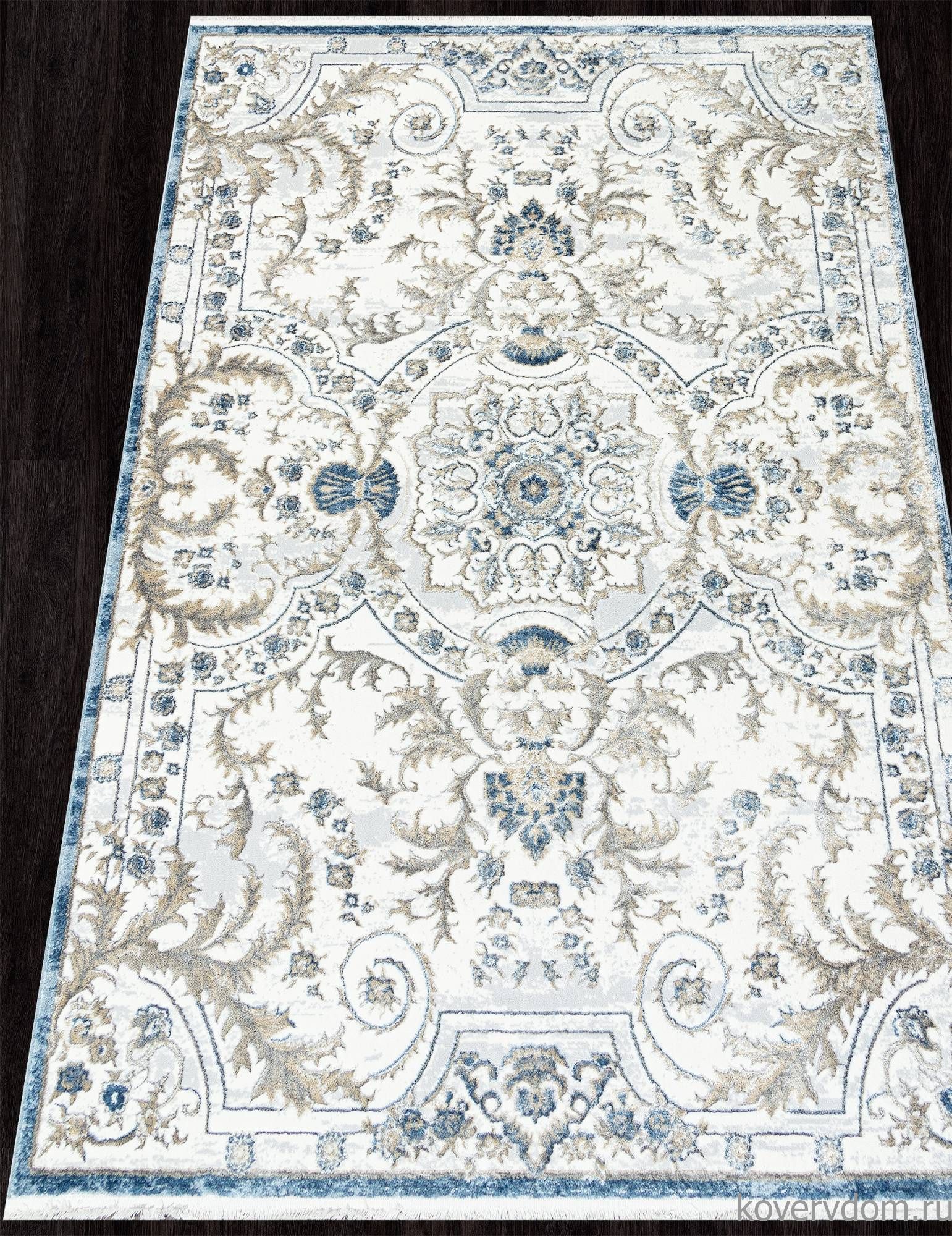 Ковер SAHARA 00765A D.BLUE FDY / CREAM HB