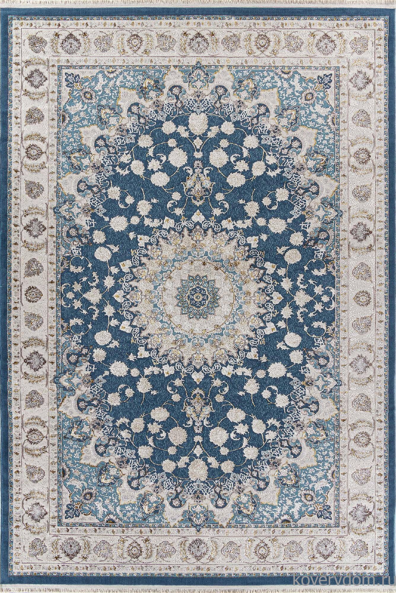 Ковер DELINA A050B D.BLUE / CREAM Ковер DELINA A050B D.BLUE / CREAM