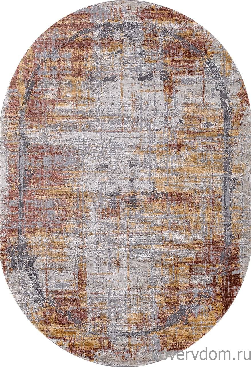 Ковер OPERA 5027G COPPER / GREY Овал