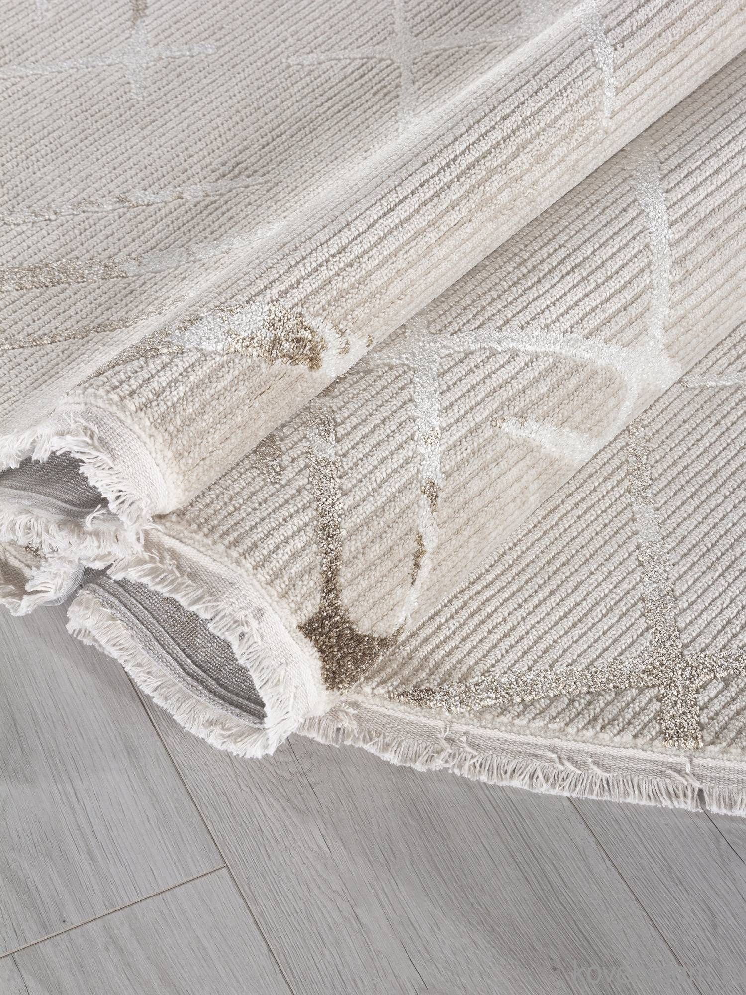 Ковер RUBI 26825Z CREAM / MINK Овал