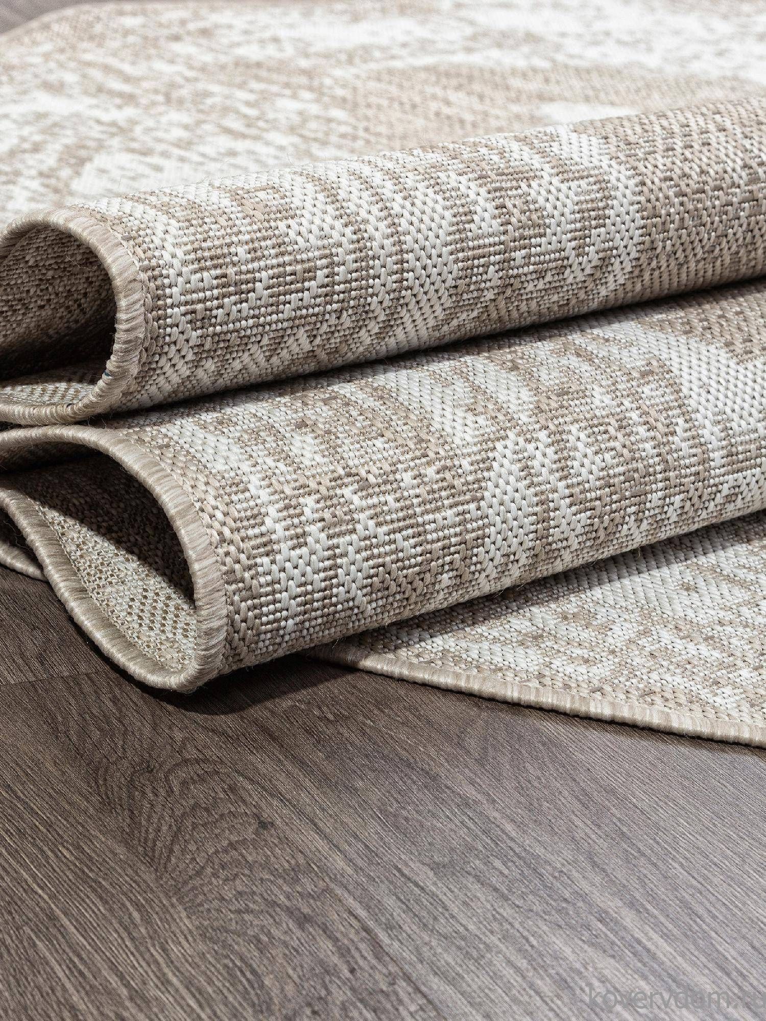 Ковер-циновка KAIR S129 BEIGE Овал Ковер-циновка KAIR S129 BEIGE Овал
