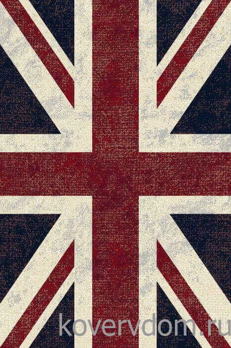 Ковер из вискозы и хлопка Royal Palace 14793 6010 Британский Флаг