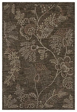 Ковер из Турции безворсовый-циновка MARCA VE69A DARK BROWN