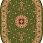 Ковер IZMIR d034 GREEN Овал