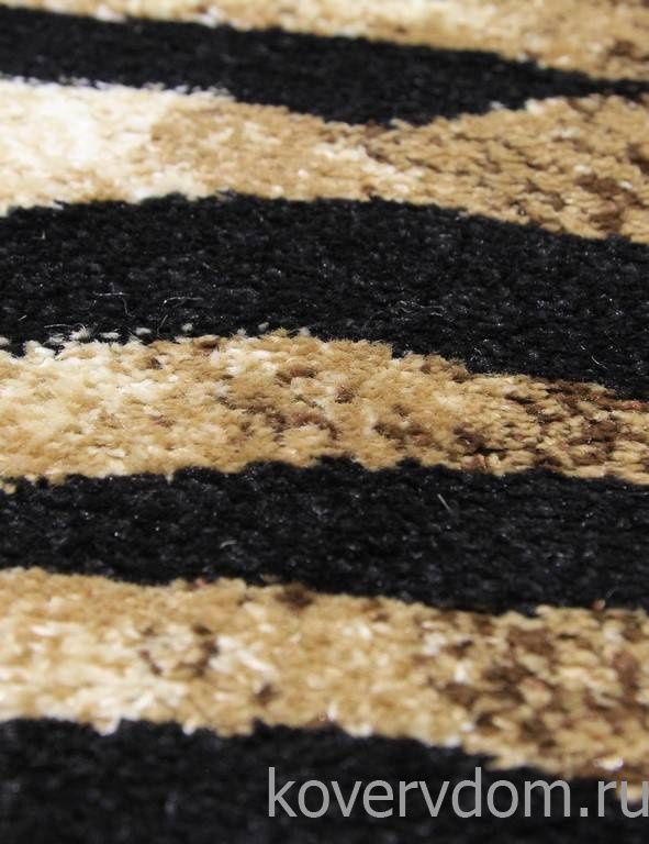 Ковер SUNRISE 2 D053 BLACK-CREAM Овал