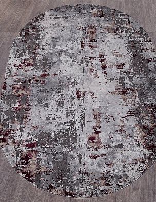 Ковер GRAND 23319 950 GREY / PURPLE Овал