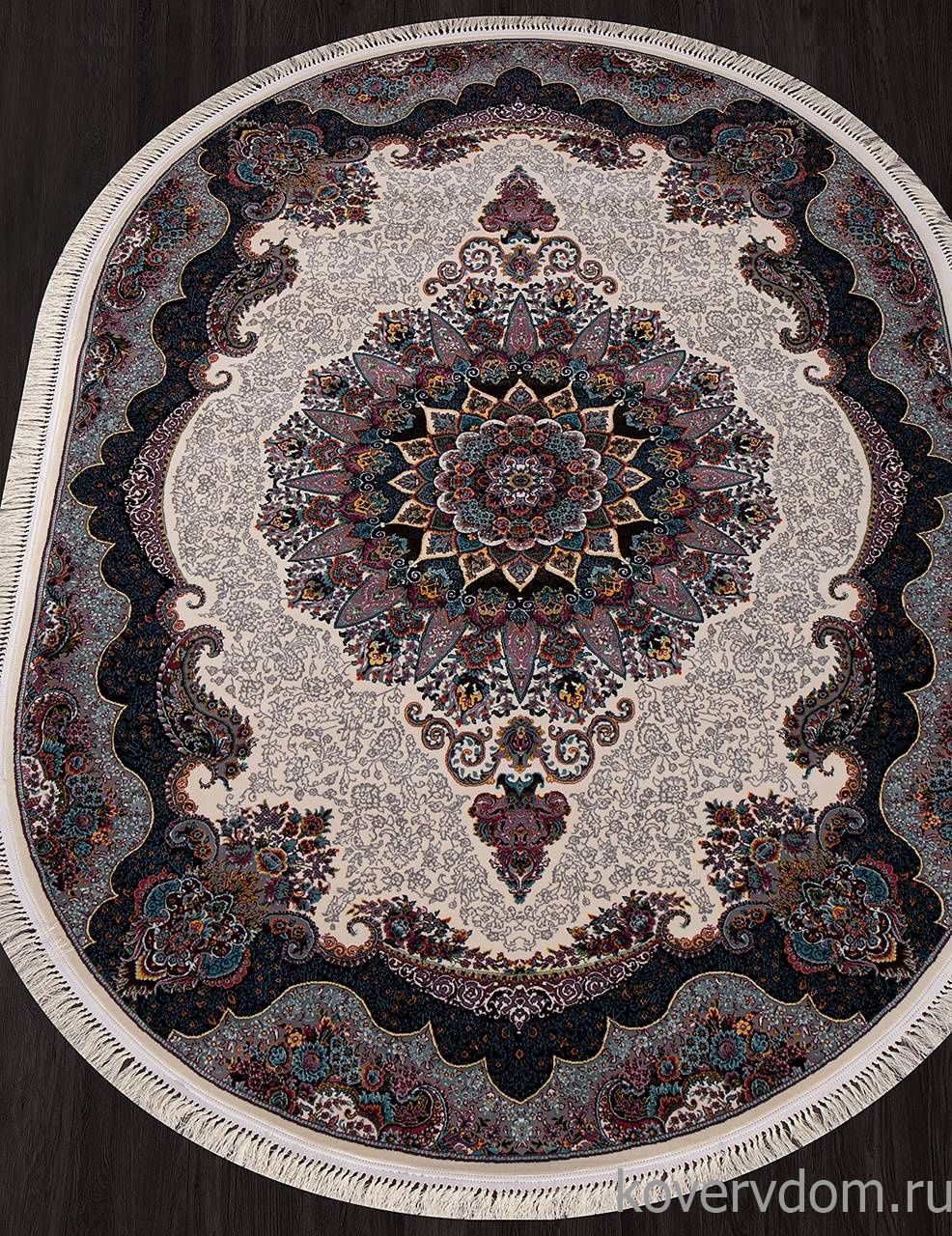 Ковер TEHRAN-A 7597 CREAM Овал Ковер TEHRAN-A 7597 CREAM Овал