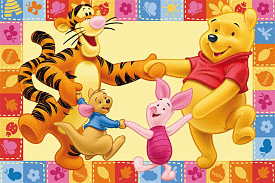 Ковер SH Carpets Co. Ltd детский Disney Winnie Pooh 15214