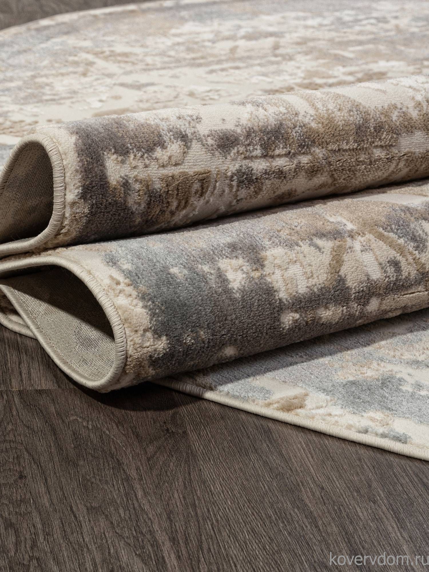 Ковер SIESTA M035A BONE / GRAY Овал