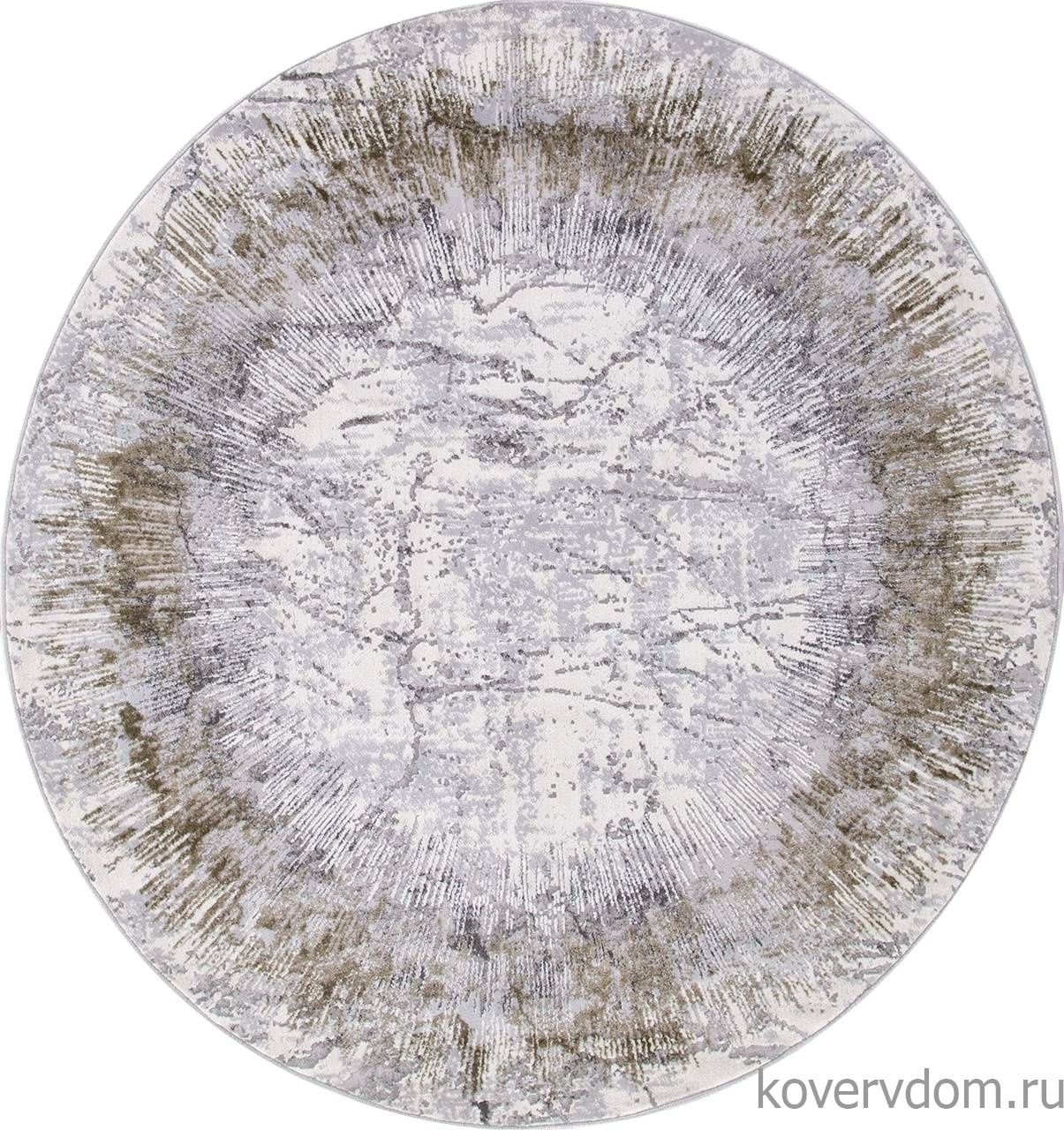 Ковер MODA 9801 ACIK GRI Круг