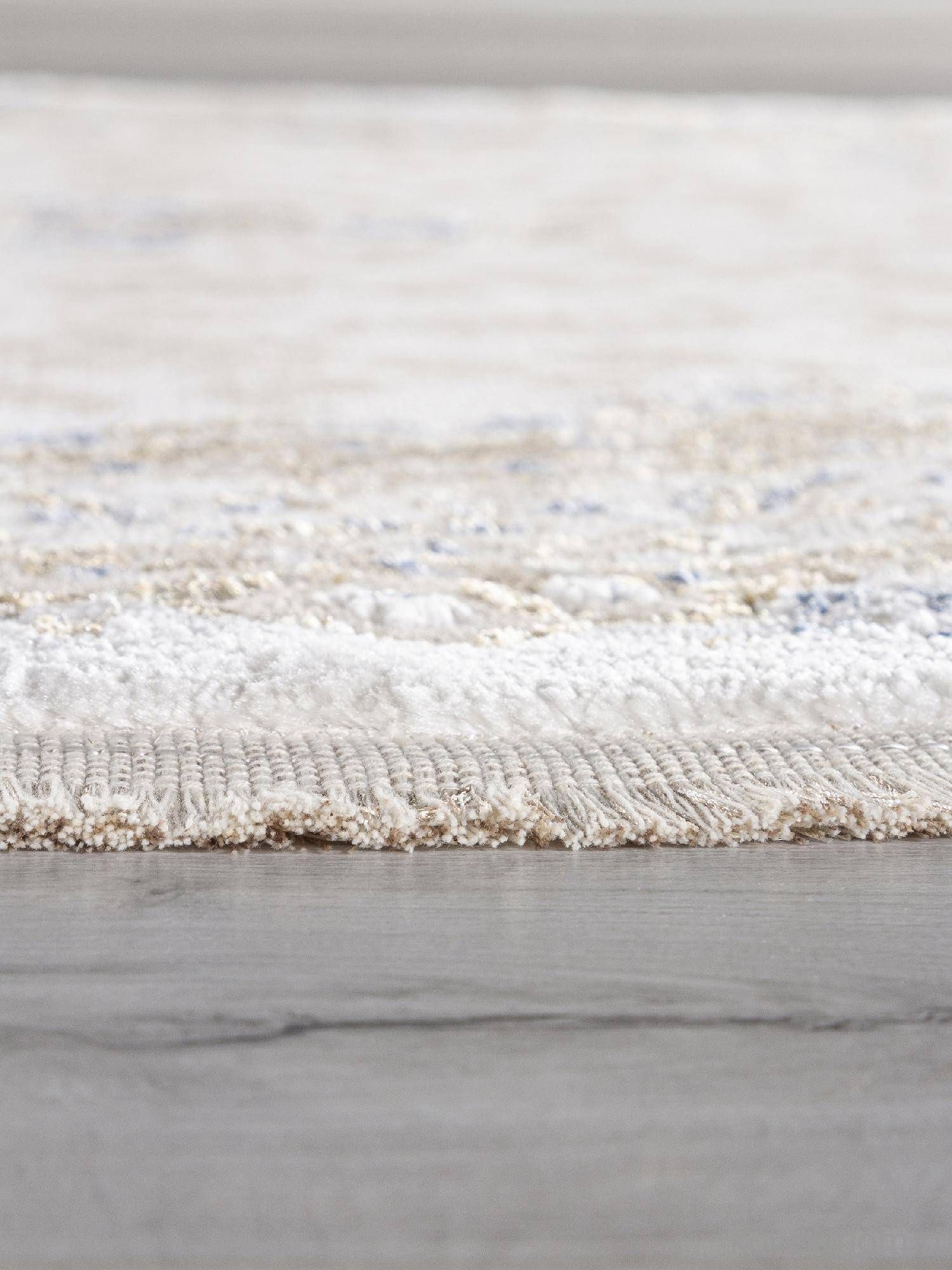 Ковер MOSSO 27239A CREAM / BLUE Овал Ковер MOSSO 27239A CREAM / BLUE Овал
