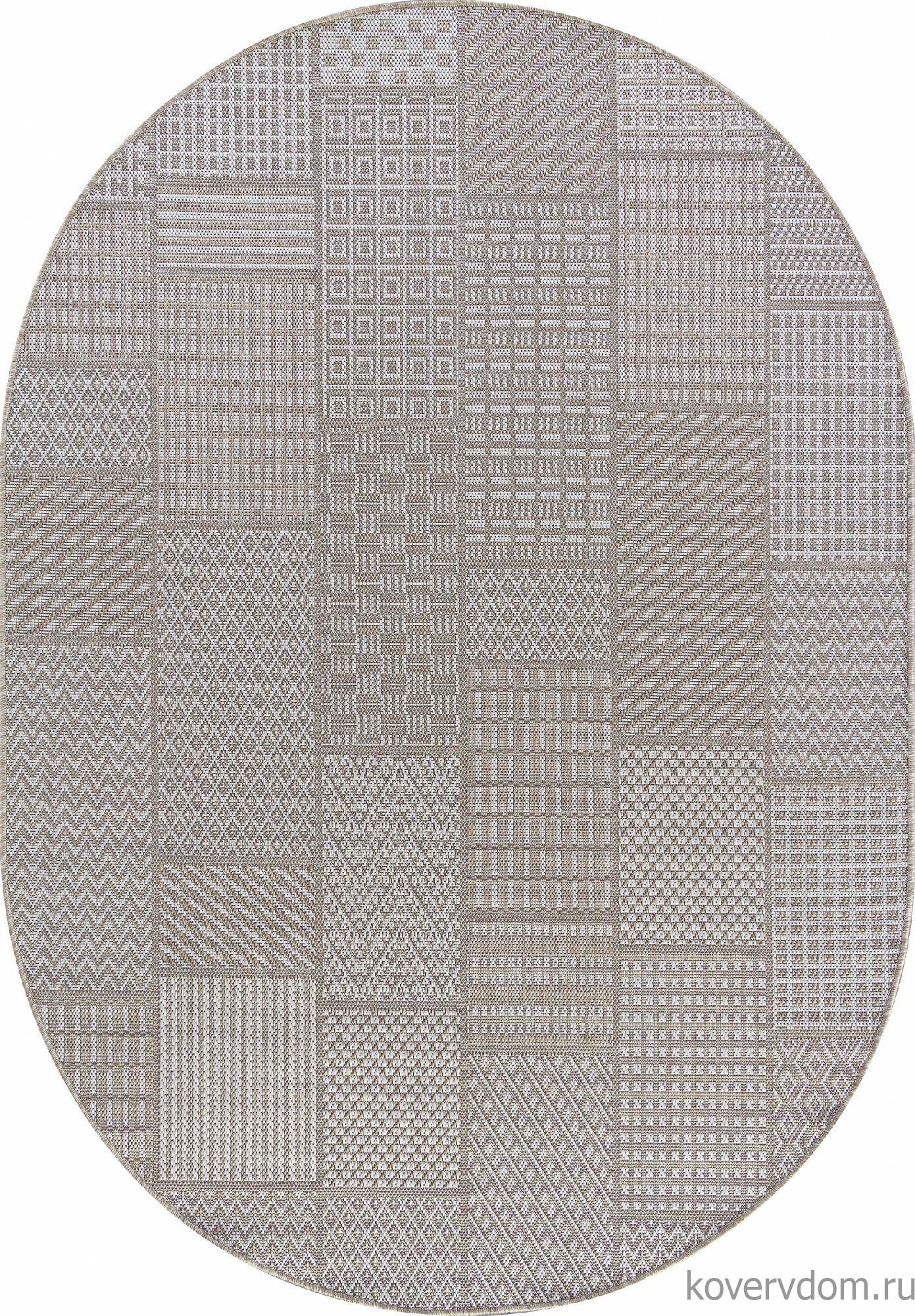 Ковер KAIR S160 BEIGE Овал Ковер KAIR S160 BEIGE Овал