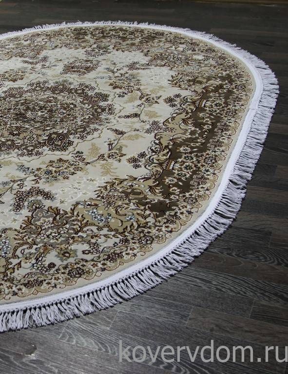Ковер SHAHREZA d211 CREAM-BROWN Овал
