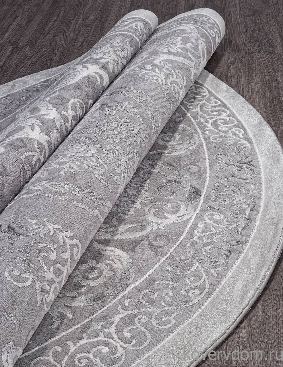 Ковер ARMINA 03760A GREY / GREY Круг
