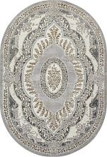 Ковер MERINOS PALERMO-A F290 GRAY-GREEN Овал