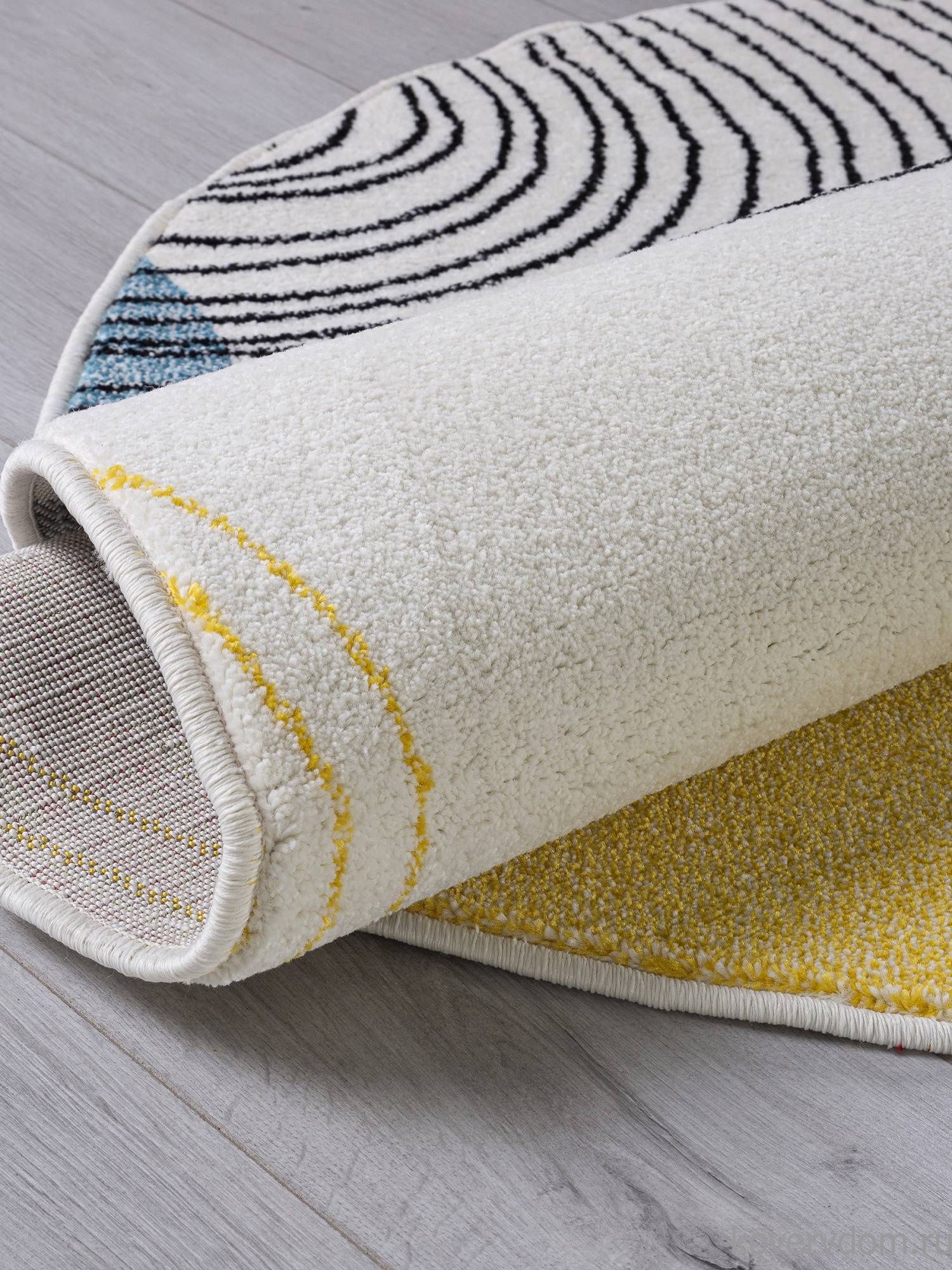 Ковер RIO F234 GRAY-BLUE Круг Ковер RIO F234 GRAY-BLUE Круг