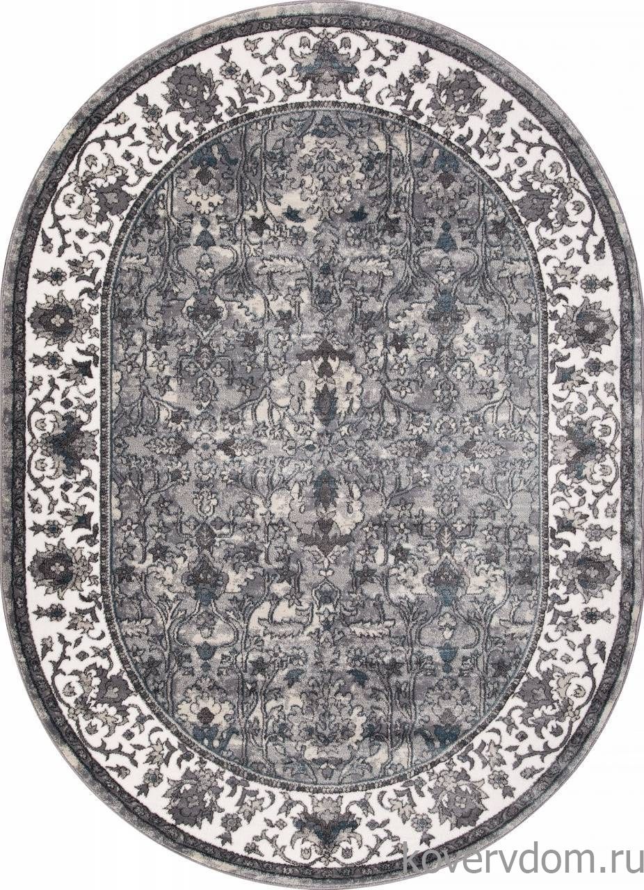 Ковер ATLANTIS D741 CREAM-GRAY Овал Ковер ATLANTIS D741 CREAM-GRAY Овал