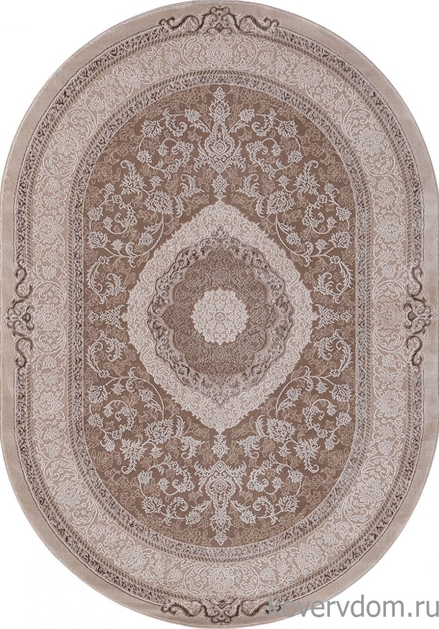 Ковер ARMINA 03874B BROWN / BROWN Овал Ковер ARMINA 03874B BROWN / BROWN Овал
