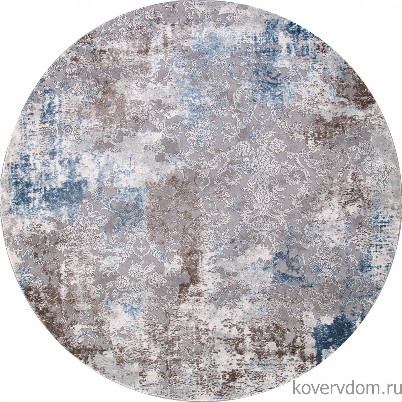 Ковер ARMINA 03853A BLUE / BLUE Круг Ковер ARMINA 03853A BLUE / BLUE Круг