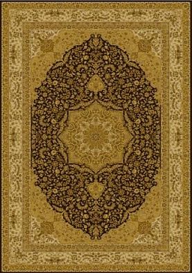 Ковер из вискозы  Comtesse 02M043  coffe gold