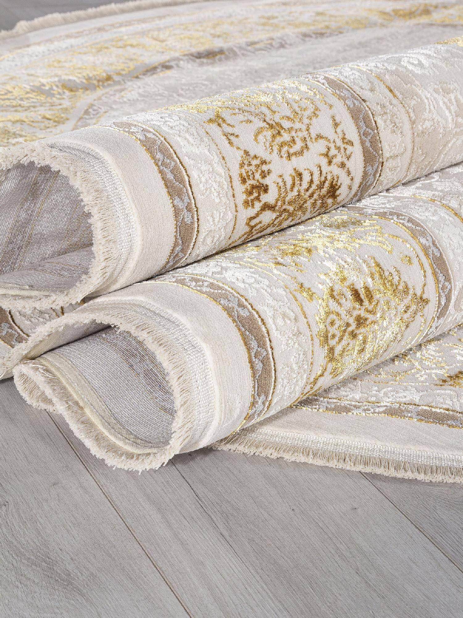 Ковер DELINA A123B CREAM / GOLD FDY Овал Ковер DELINA A123B CREAM / GOLD FDY Овал