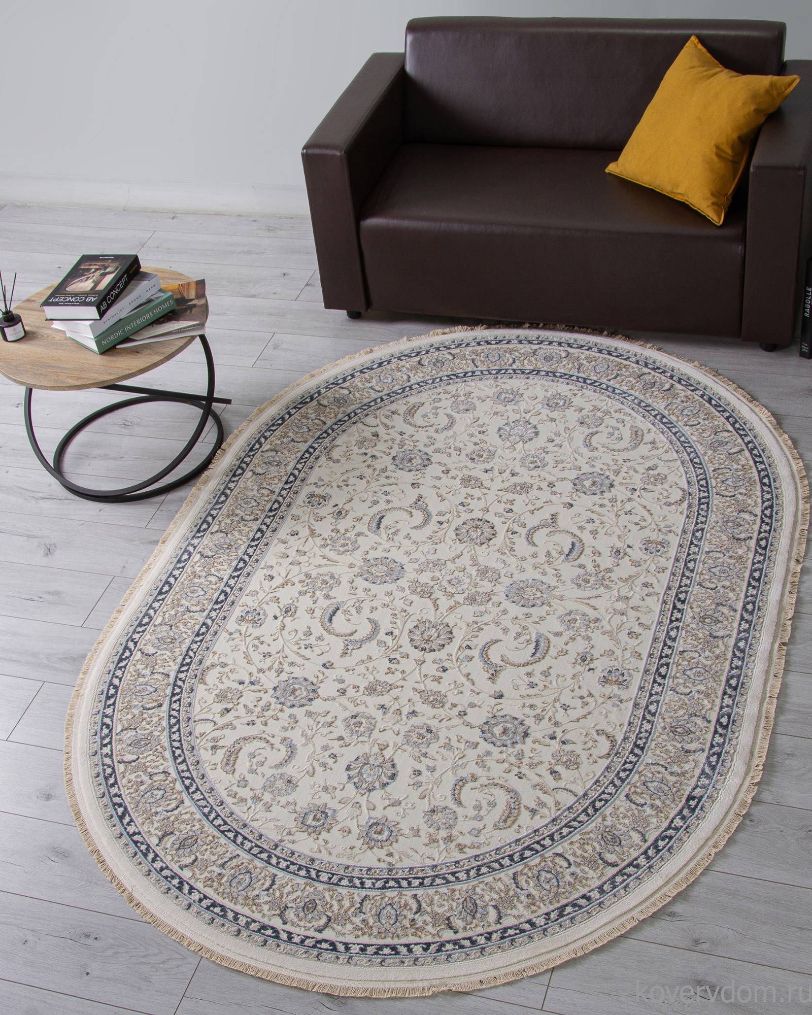 Ковер MELODY 35848Z CREAM / CREAM Овал