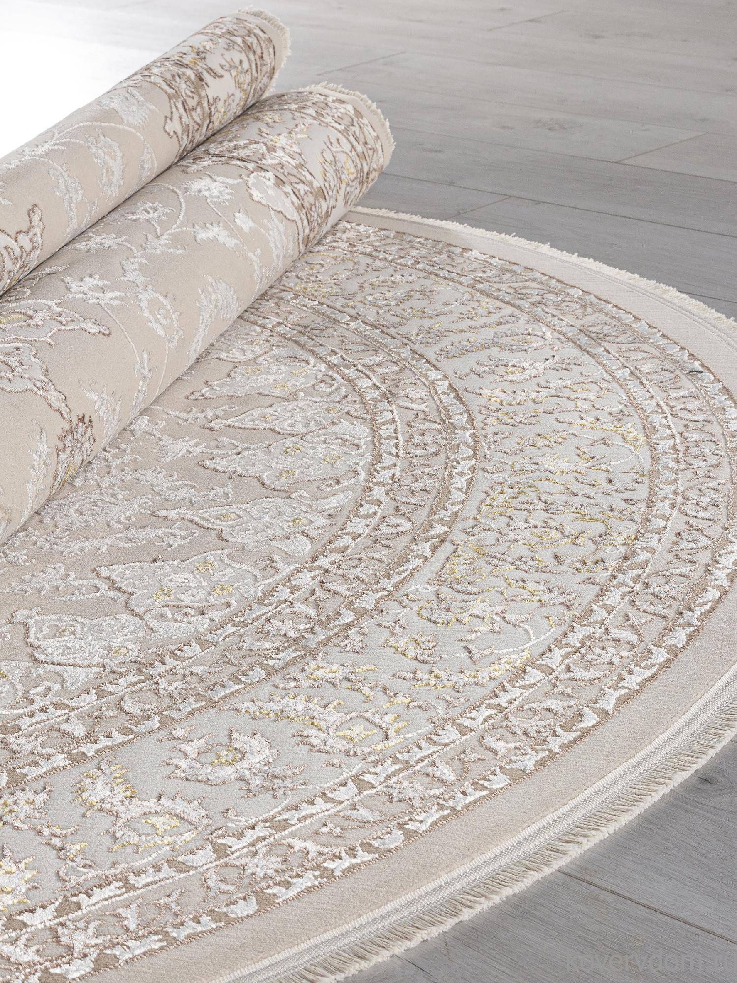 Ковер DELINA M108A BEIGE / CREAM Овал Ковер DELINA M108A BEIGE / CREAM Овал