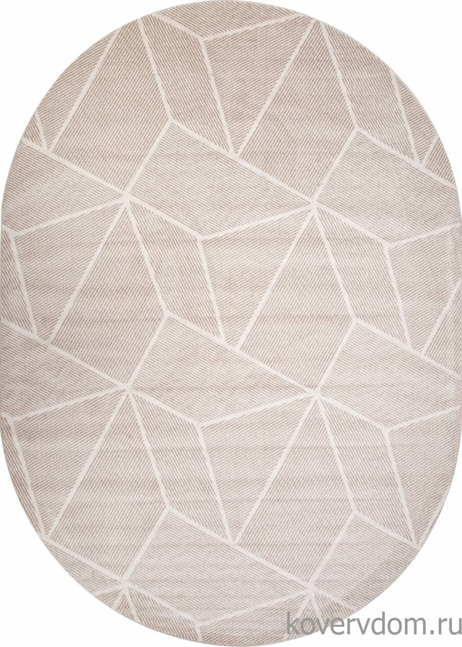 Ковер TORNADO F057 BEIGE Овал Ковер TORNADO F057 BEIGE Овал