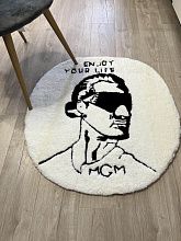 Ковер Creative Carpets - Hand Made ручной работы ENJOY YOUR LIFE MGM Большой Лебовски