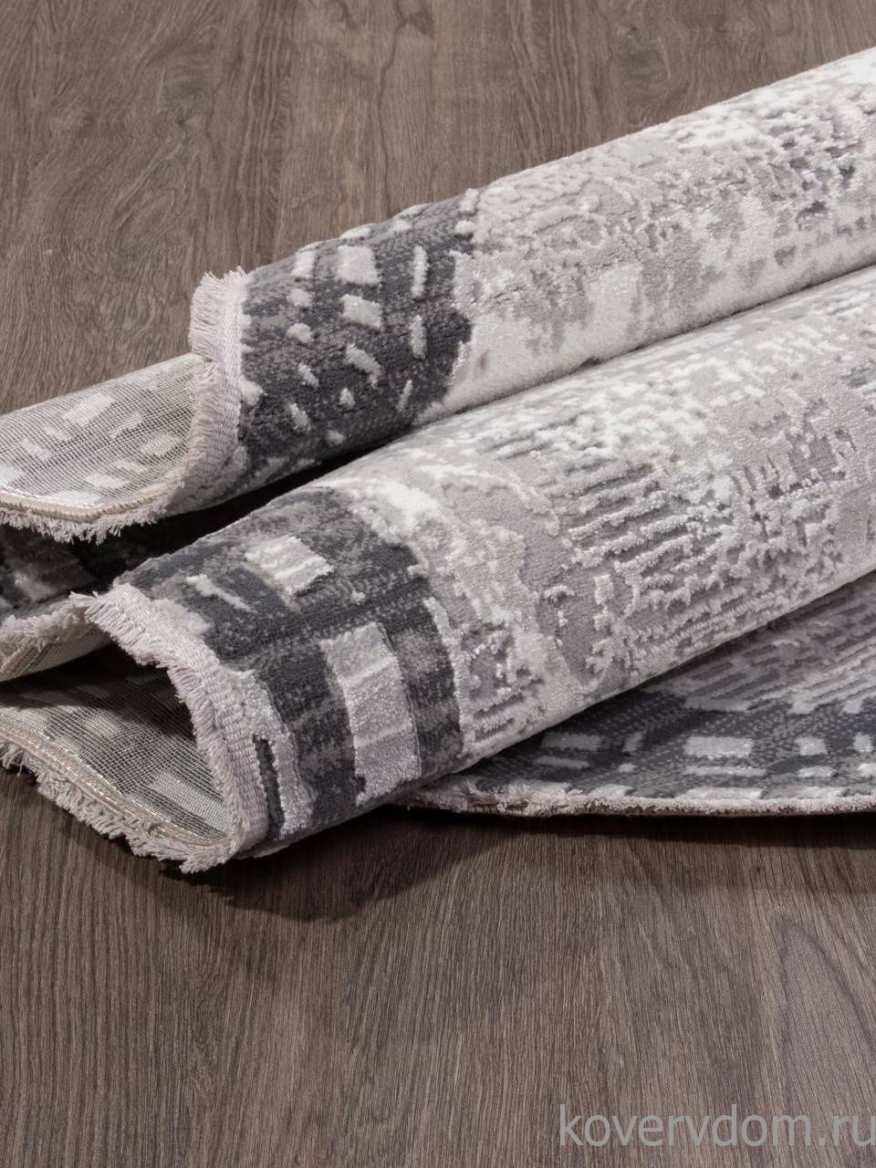 Ковер MODA 1436 ACIK GRI Овал Ковер MODA 1436 ACIK GRI Овал