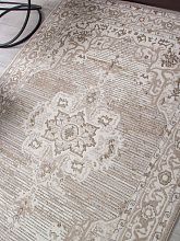 Ковер из Турции бежевый NOVA 04089A CREAM HB / LIGHT GRI HB