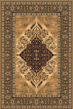Овальный ковер обычный ворс ISFAHAN LEYLA dark green ОВАЛ