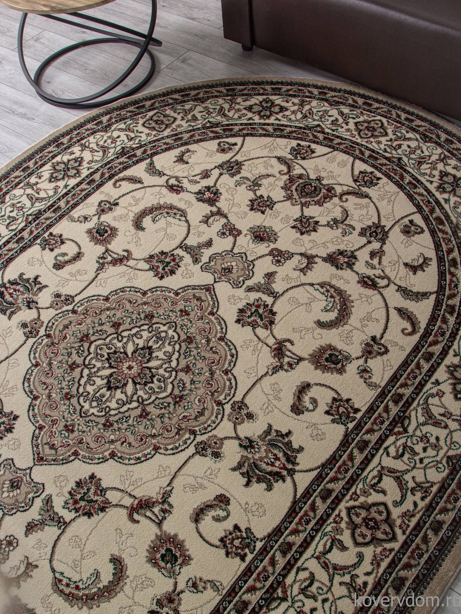 Ковер COLIZEY-A D389 BEIGE Овал