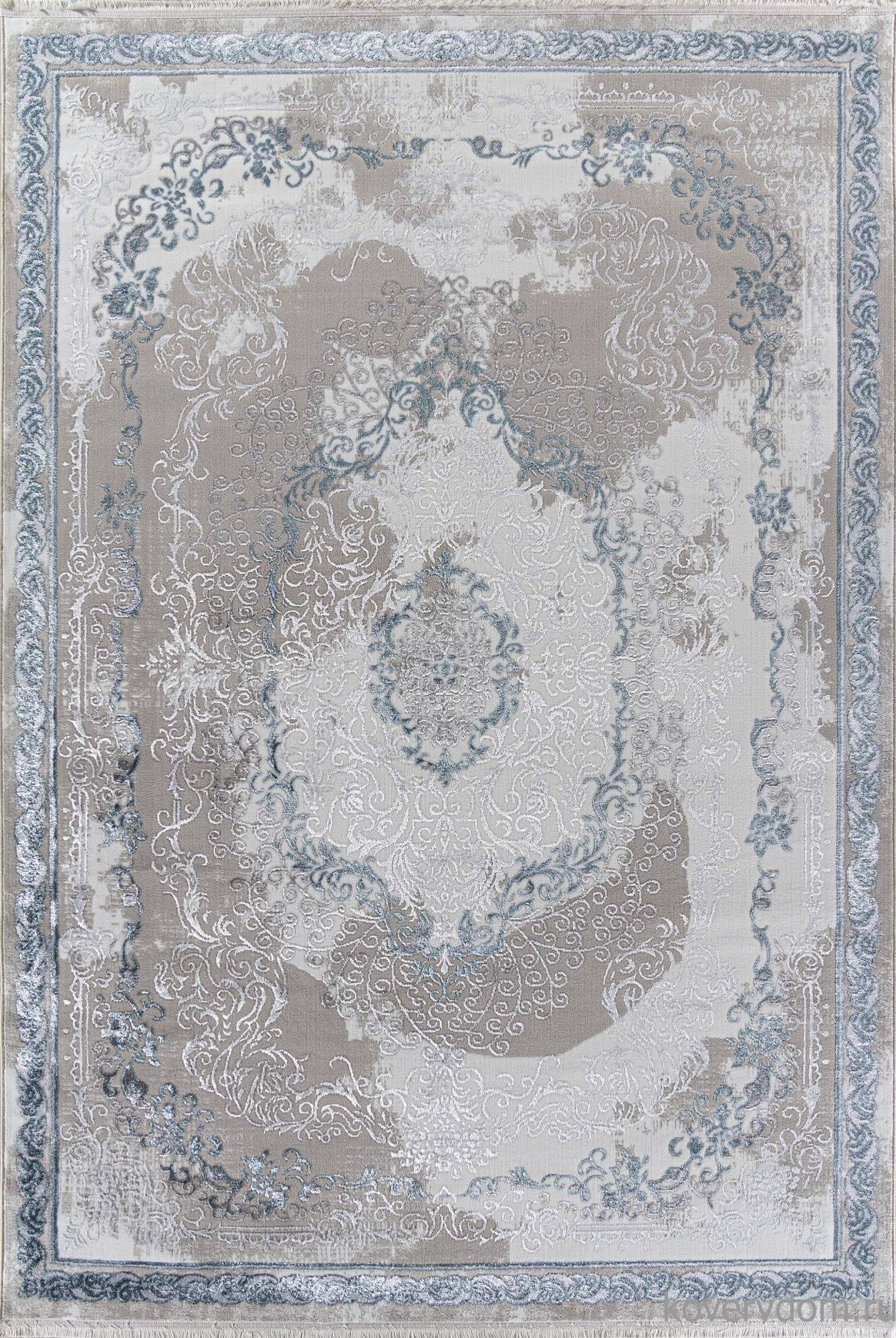 Ковер EFSAN L278A CREAM SHRINK / BLUE FDY Ковер EFSAN L278A CREAM SHRINK / BLUE FDY