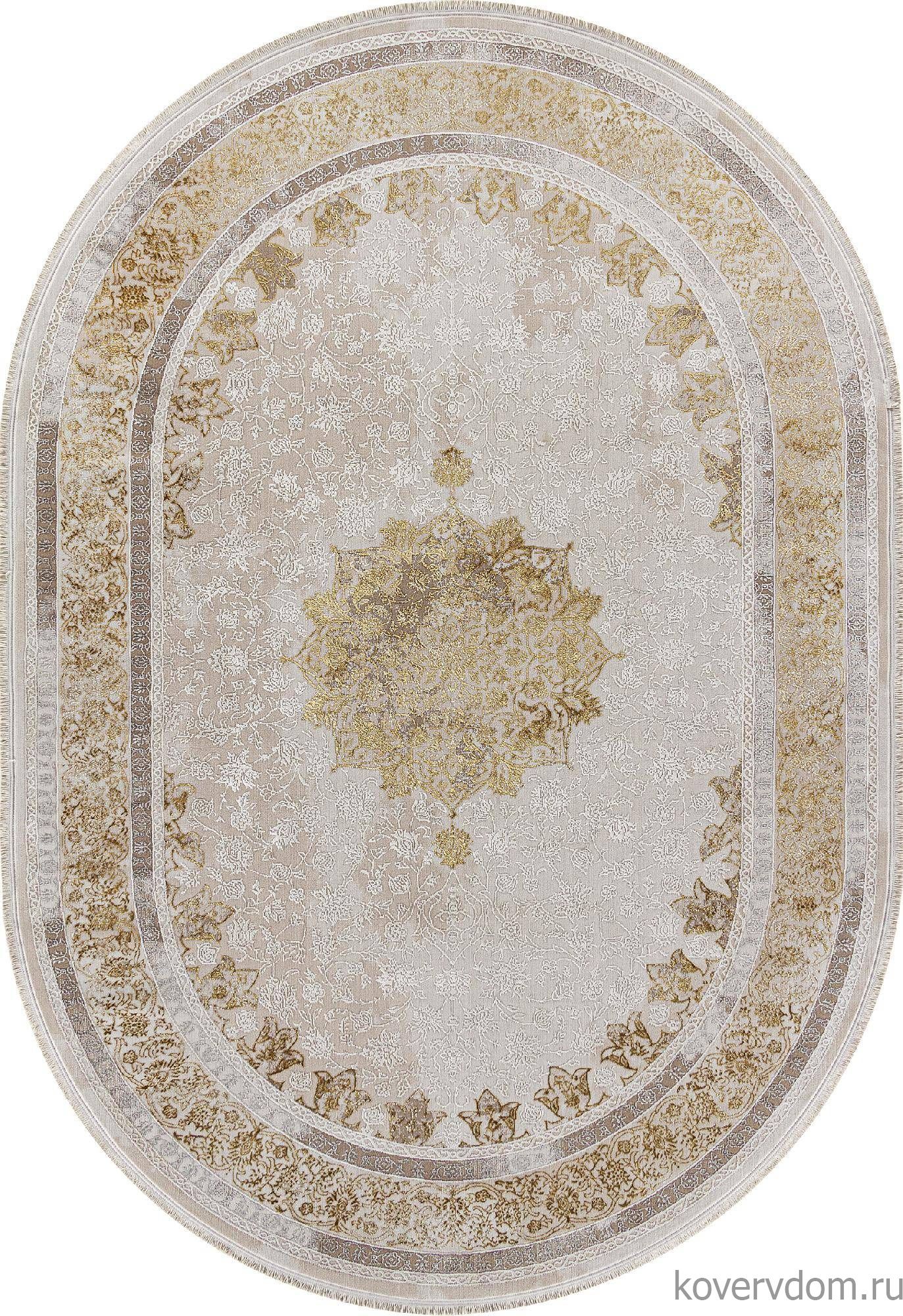 Ковер DELINA A064A CREAM / GOLD FDY Овал Ковер DELINA A064A CREAM / GOLD FDY Овал