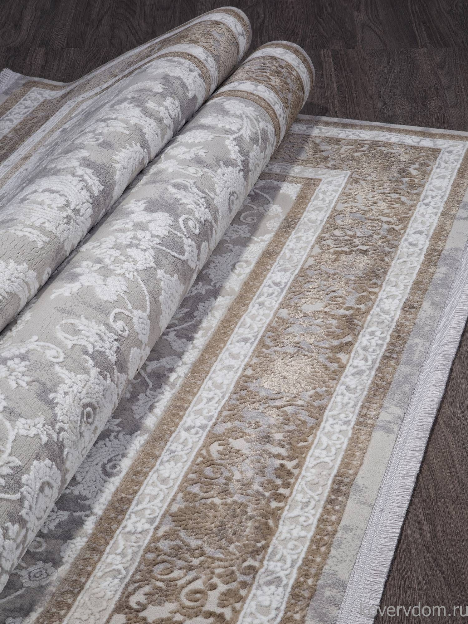 Ковер FORT 04012B WHITE / L.BEIGE