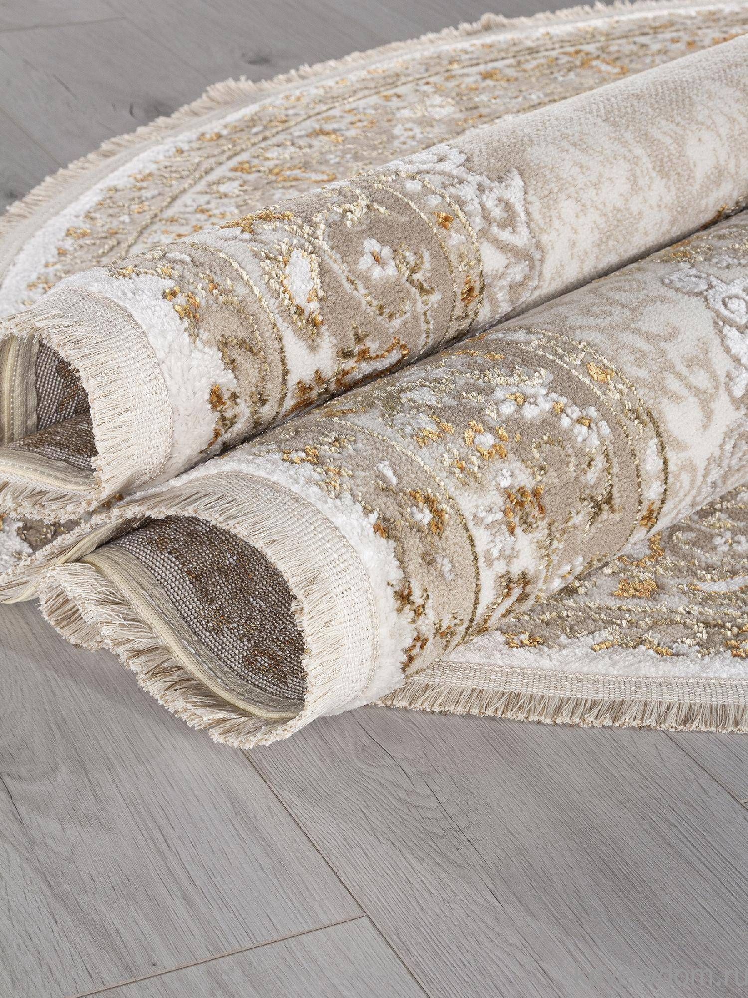 Ковер MOSSO 27226A BEIGE / BEIGE Овал Ковер MOSSO 27226A BEIGE / BEIGE Овал
