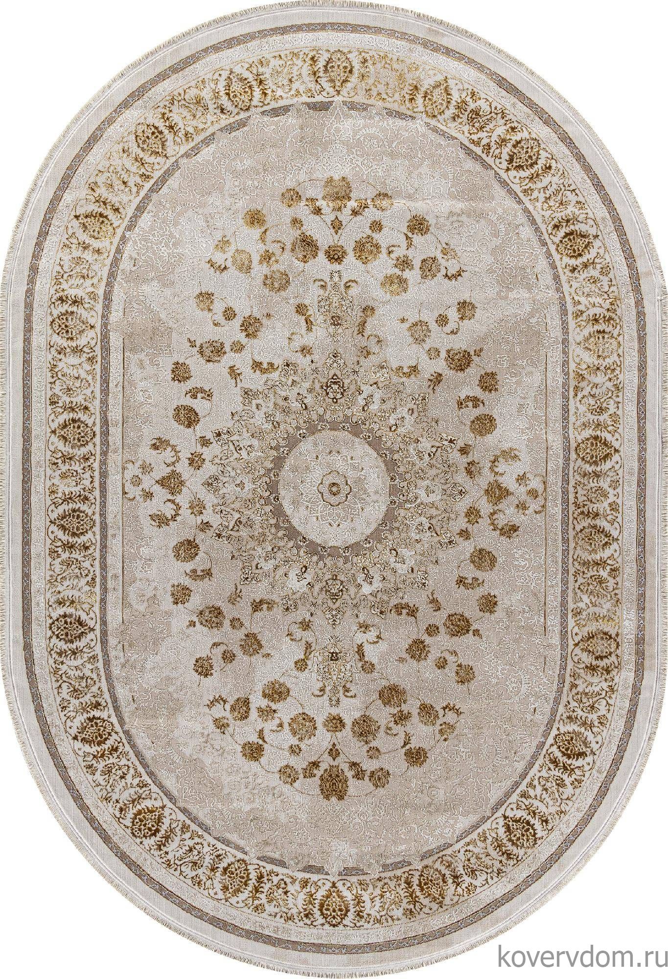 Ковер DELINA A123B CREAM / GOLD FDY Овал Ковер DELINA A123B CREAM / GOLD FDY Овал