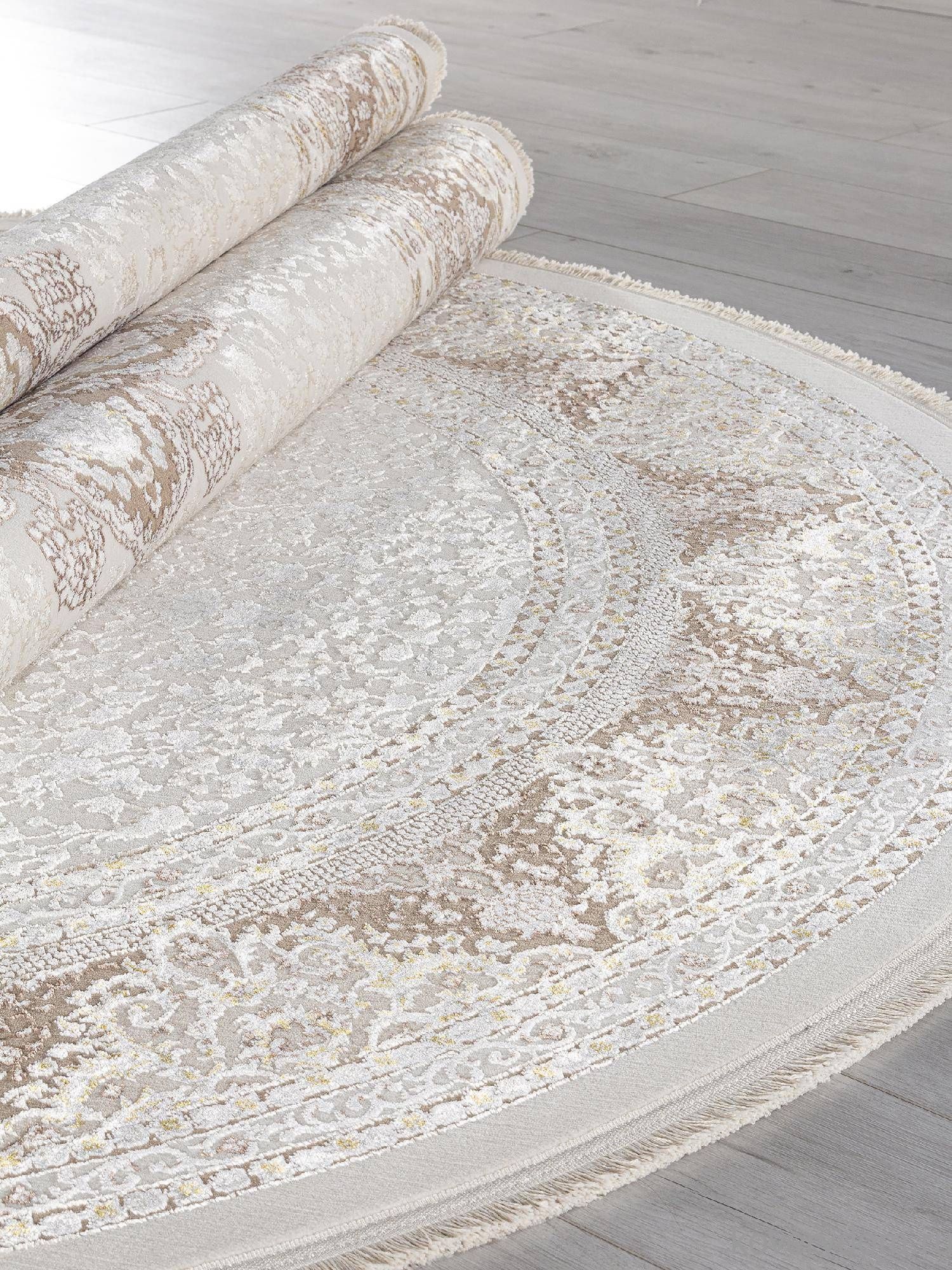 Ковер DELINA M104A CREAM / BEIGE Овал Ковер DELINA M104A CREAM / BEIGE Овал