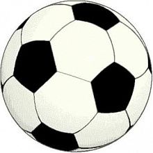 Ковер с футбольным мячом Футбольный мяч Графит 30765-07