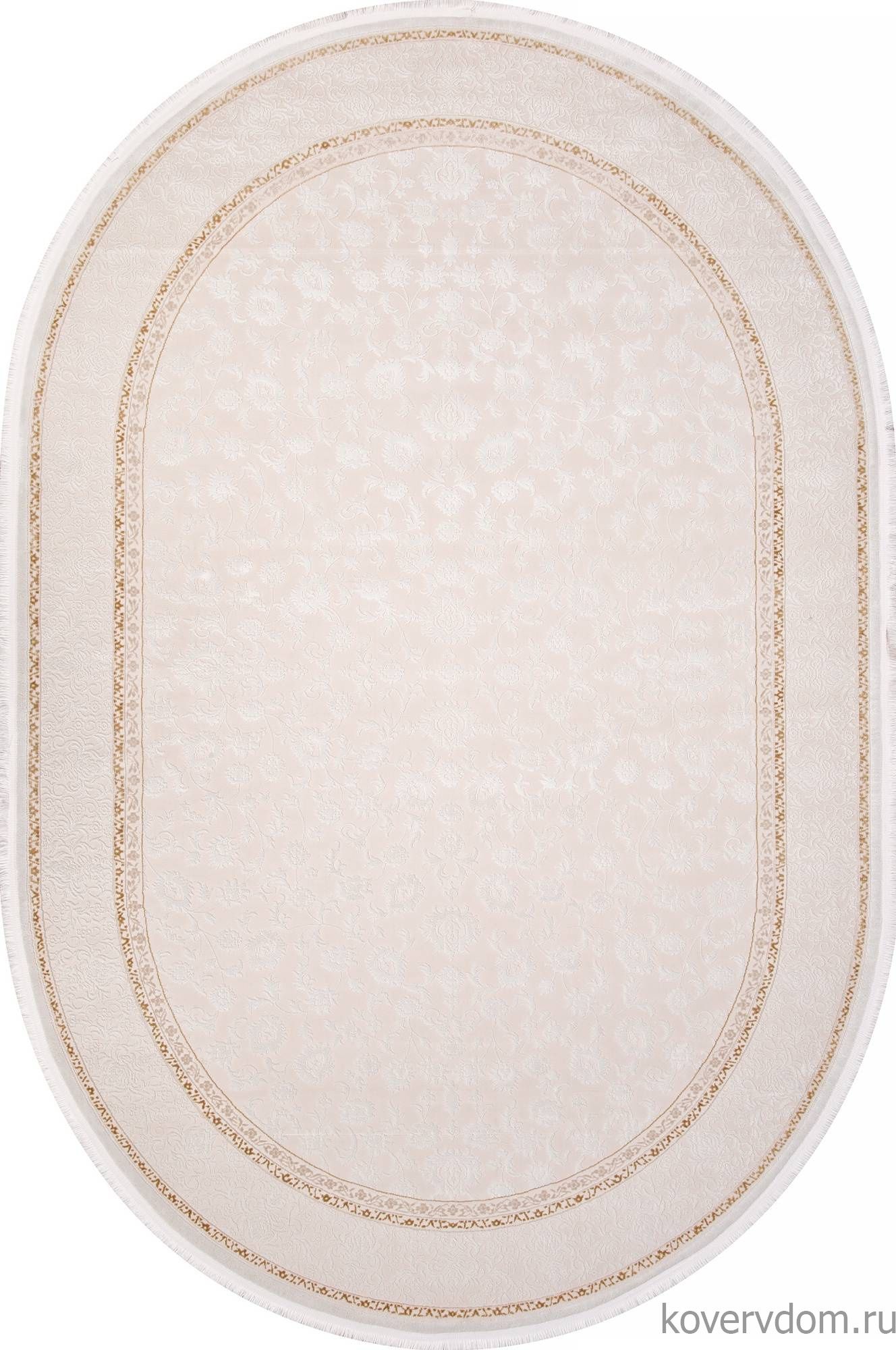 Ковер LISSABON SI040W BROWN / BROWN Овал