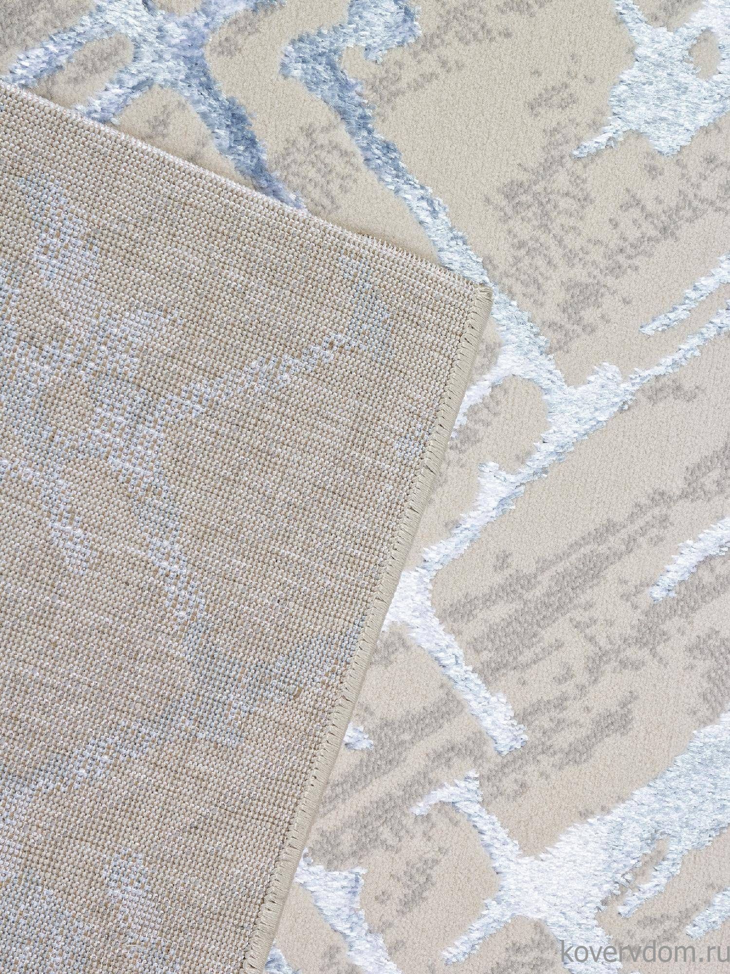 Ковровая Дорожка LIMAN F164 CREAM-BLUE Ковровая Дорожка LIMAN F164 CREAM-BLUE