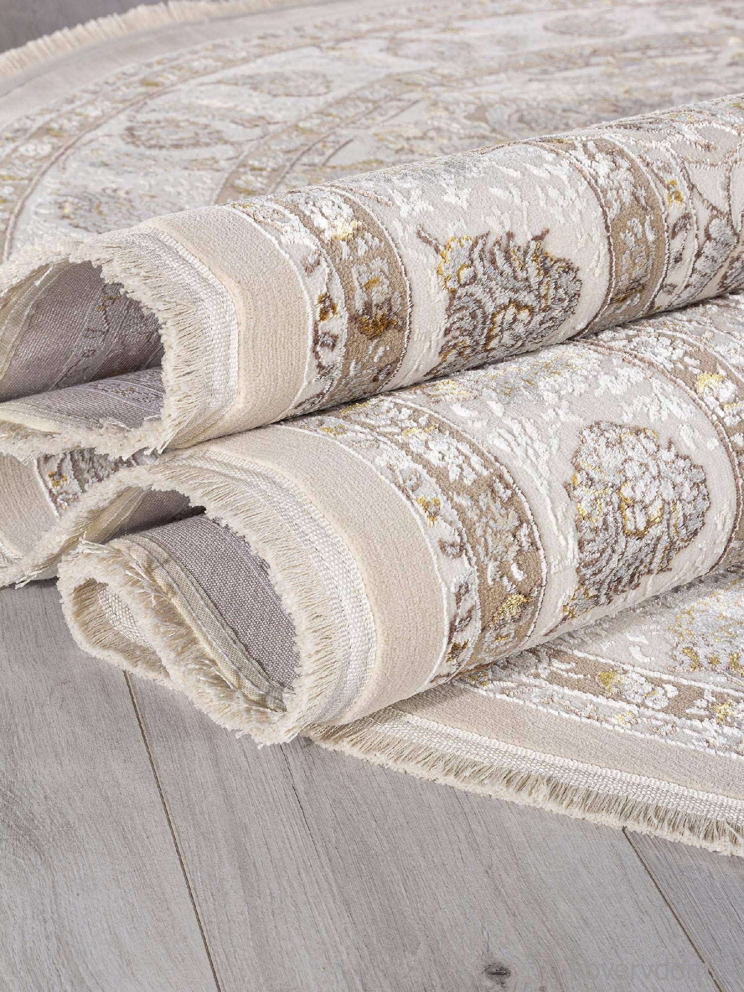Ковер DELINA A050B L.BEIGE / CREAM Овал Ковер DELINA A050B L.BEIGE / CREAM Овал