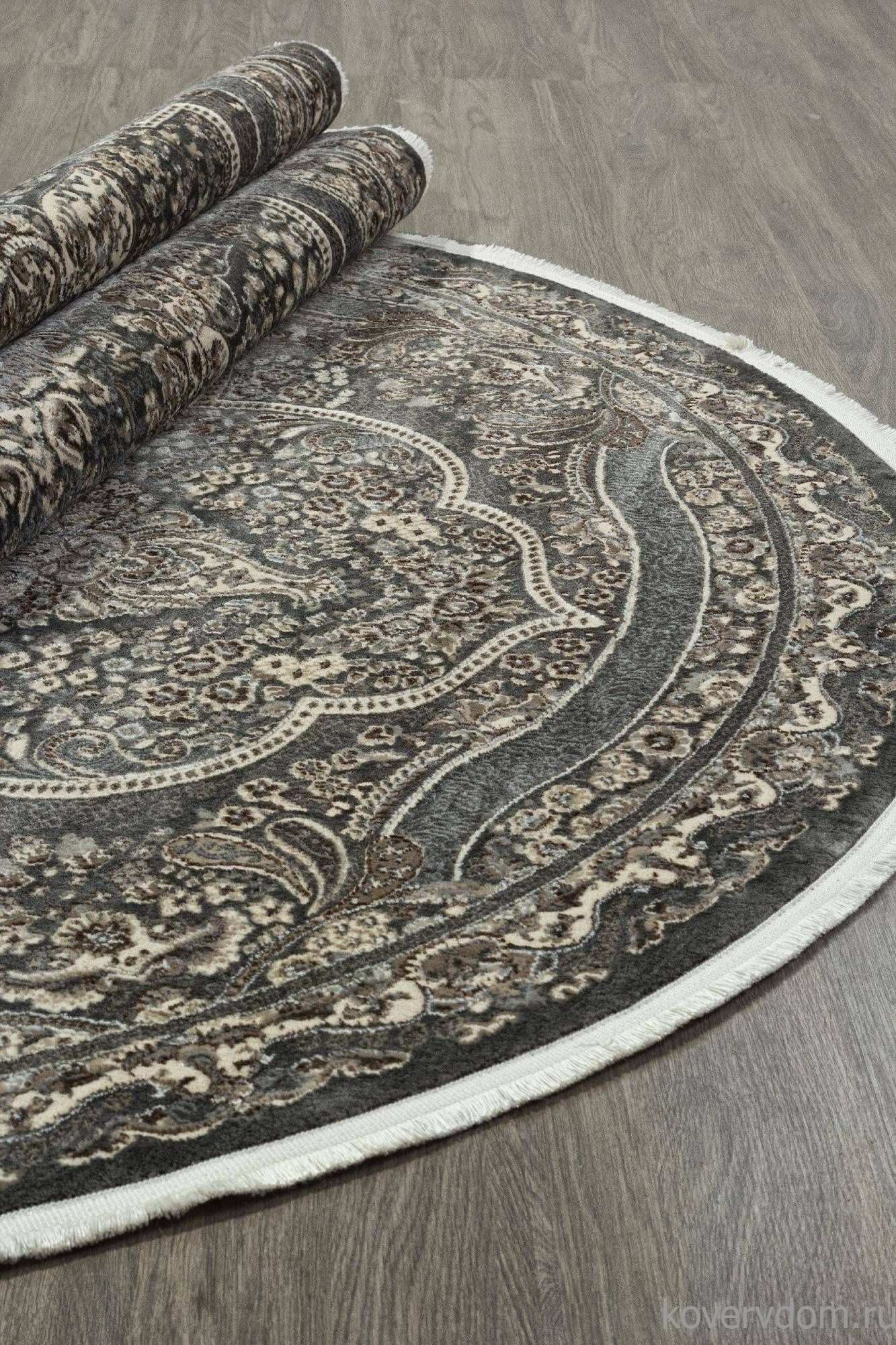 Ковер DOLCE D415 DARK GRAY Овал Ковер DOLCE D415 DARK GRAY Овал
