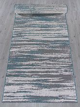 Однотонный ковровая Дорожка KAIR S143 BLUE