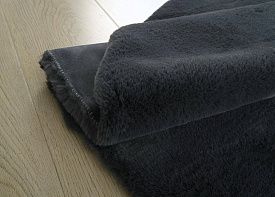 Ковер белый RABBIT PREMIUM MS1000 ANTRACITE Круг